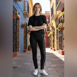 BCBGMaxAzria Sleek Black Leggings